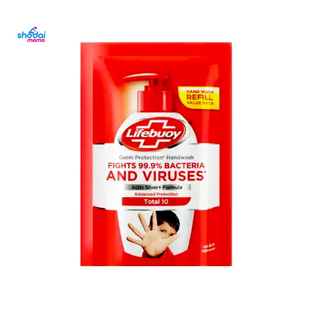 Lifebuoy Handwash Total 10 Refill Pack 170ml